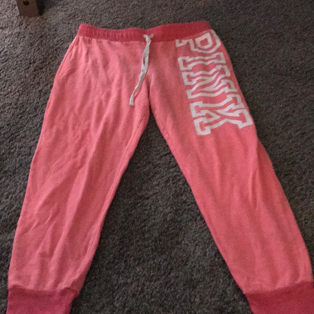 Vs pink sweat pants
